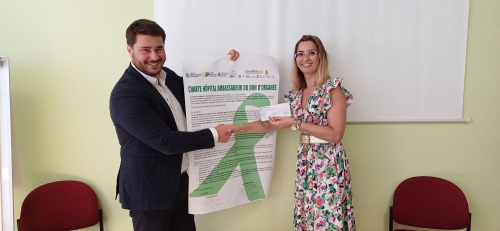 Le Rotary club de Langon Sauternes présent à la signature de la charte du don d'organes